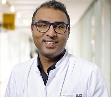 Dr. Shiv Singh, Arbeitsgruppenleiter an der Klinik für Gastroenterologie, gastrointestinale Onkologie und Endokrinologie